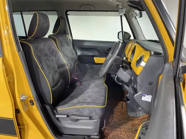 スズキ ハスラー X 神奈川県 2018(平30)年 7.1万km アクティブイエロー/ブラック2トーンルーフ ２トーンカラー/純正８型メモリーナビゲーション【AVIC-RLS901】/フルセグ　Bluetooth　CD DVD　AM FM USB　iPod　AUX/全方位カメラ/レーンアシスト/デュアルカメラブレーキサポート/衝突被害軽減ブレーキ/ダウンヒルアシストコントロール/アイドリングストップ/社外前後ドライブレコーダー/革巻きステアリング/前席シートヒーター/プッシュスタート/スマートキー/純正15インチアルミホイール/HIDヘッドライト/オートライト/フロントフォグランプ/サイドステッカー/スペアキー