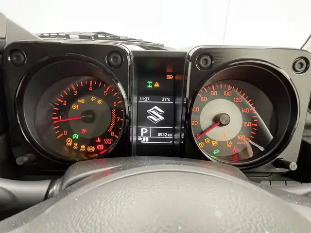 スズキ ジムニー シエラ JC 茨城県 2024(令6)年 0.9万km ミディアムグレー 社外ナビ/フルセグ視聴可/Bluetooth接続/ETC/バックカメラ/ダウンヒルアシストコントロール/クルコン/DVD再生可/シートヒーター（D＋N席）/純正AW
