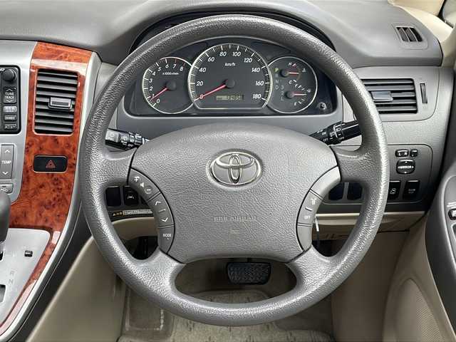 トヨタ アルファード Ｇ AX Lエディション 長野県 2003(平15)年 13.5万km ホワイトパールマイカ ダブルサンルーフ/純正ナビ/バックカメラ/コーナーセンサー /スペアキー