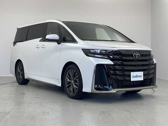 トヨタ ヴェルファイア ハイブリット Z プレミア 茨城県 2024(令6)年 0.1万km プラチナホワイトパールマイカ 左右サイドステップ　デジタルインナーミラー　純正１４型ナビ　フルセグＴＶ　全周囲カメラ　左右独立ムーンルーフ　両側電動スライドドア　衝突軽減ブレーキ　ＥＴＣ２．０　スマートキー　シートヒーター　禁煙車