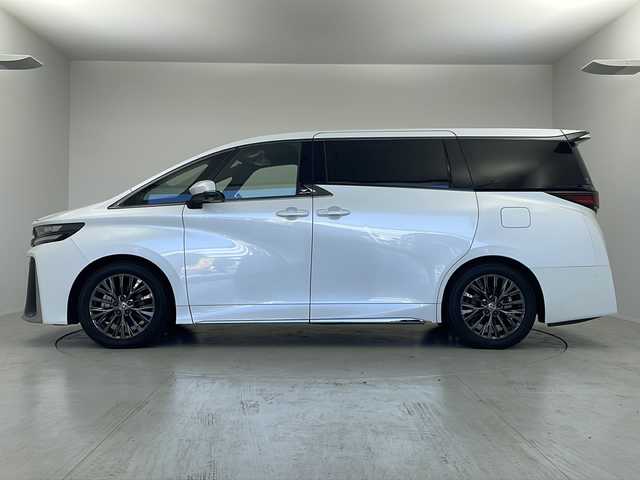 トヨタ ヴェルファイア ハイブリット Z プレミア 茨城県 2024(令6)年 0.1万km プラチナホワイトパールマイカ 左右サイドステップ　デジタルインナーミラー　純正１４型ナビ　フルセグＴＶ　全周囲カメラ　左右独立ムーンルーフ　両側電動スライドドア　衝突軽減ブレーキ　ＥＴＣ２．０　スマートキー　シートヒーター　禁煙車