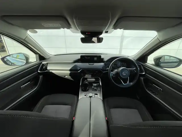 マツダ ＣＸ－６０ XD Sパッケージ 千葉県 2023(令5)年 4.3万km ジェットブラックマイカ スマートブレーキサポート/・衝突軽減ブレーキ/レーンキープアシスト/・レーダークルーズコントロール/アダプティブヘッドライト/・クリアランスソナー/ブラインドスポットモニター/・ヘッドアップディスプレイ/10インチディスプレイ/・フルセグ/BT/USB/カープレイ/全方位カメラ/ステアリングスイッチ/パドルシフト/ETC/電動パーキングブレーキ/シートヒーター(D/N席)/ステアリングヒーター/パワーシート(D/N席)/LEDヘッドライト/オートライト/フォグライト/スマートキー/プッシュスタート/純正フロアマット/ルーフキャリア