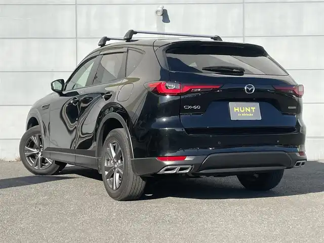 マツダ ＣＸ－６０ XD Sパッケージ 千葉県 2023(令5)年 4.3万km ジェットブラックマイカ スマートブレーキサポート/・衝突軽減ブレーキ/レーンキープアシスト/・レーダークルーズコントロール/アダプティブヘッドライト/・クリアランスソナー/ブラインドスポットモニター/・ヘッドアップディスプレイ/10インチディスプレイ/・フルセグ/BT/USB/カープレイ/全方位カメラ/ステアリングスイッチ/パドルシフト/ETC/電動パーキングブレーキ/シートヒーター(D/N席)/ステアリングヒーター/パワーシート(D/N席)/LEDヘッドライト/オートライト/フォグライト/スマートキー/プッシュスタート/純正フロアマット/ルーフキャリア