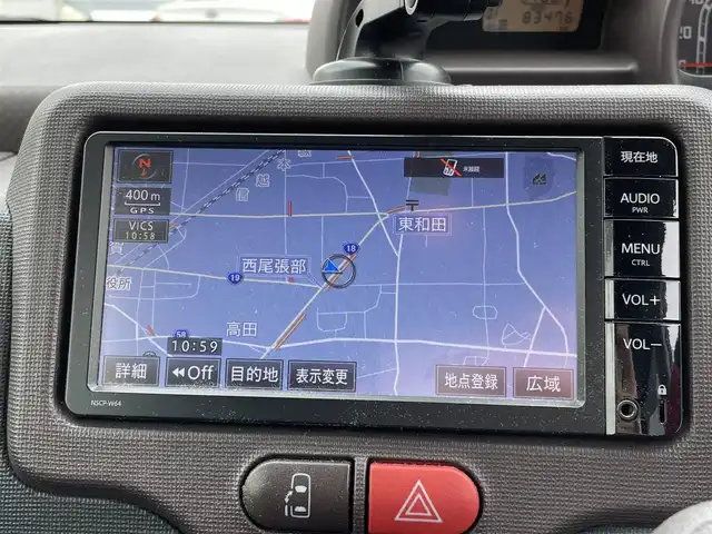 トヨタ ポルテ F 長野県 2014(平26)年 8.4万km スーパーレッドⅤ ノーマルタイヤ　AW無し/寒冷地仕様/純正ドアバイザー/スペアキー一本/電動格納ミラー/４WD/メモリナビ