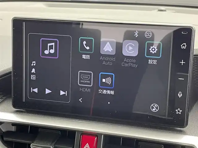 トヨタ ライズ Z 群馬県 2024(令6)年 0.5万km スムースグレーマイカメタリック 純正ディスプレイオーディオ　パノラミックビューモニター　レーダークルーズコントロール　ＢＳＭ　ＬＥＤ　ＡＨＢ　シートヒーター　純正１７インチＡＷ　ステアリングリモコン　ＥＴＣ　スマートキー　禁煙車
