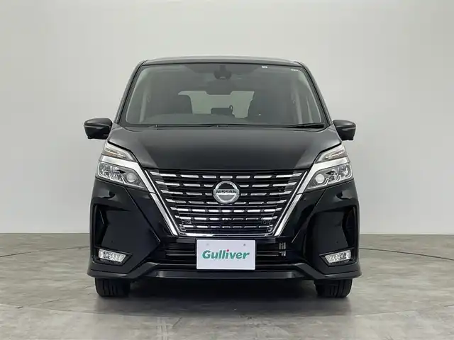 日産 セレナ ハイウェイスター V 群馬県 2022(令4)年 3.8万km ダイヤモンドブラック フリップダウンモニター　純正１０インチナビ　アラウンドビューモニター　プロパイロット　両側パワースライドドア　ＬＥＤライト　ＡＨＢ　純正１６インチＡＷ　ステアリングリモコン　ＥＴＣ　スマートキ　ＢＳＭ
