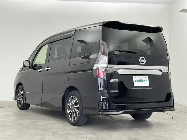 日産 セレナ ハイウェイスター V 群馬県 2022(令4)年 3.8万km ダイヤモンドブラック フリップダウンモニター　純正１０インチナビ　アラウンドビューモニター　プロパイロット　両側パワースライドドア　ＬＥＤライト　ＡＨＢ　純正１６インチＡＷ　ステアリングリモコン　ＥＴＣ　スマートキ　ＢＳＭ