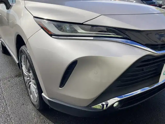 トヨタ ハリアー ハイブリッド Z レザーパッケージ 静岡県 2020(令2)年 6.1万km スティールブロンドM Toyota Safety Sense/純正12.3インチナビ/　AM FM Bluetooth USB AUX/フルセグTV/ビルトインETC2.0/録画機能付きデジタルインナーミラー/LEDオートヘッドランプ/レーダークルーズコントロール/シートヒーター・シートベンチレーション/ハンズフリーパワーバックドア/ステアリングヒーター/純正19インチアルミホイール/前後方クリアランスソナー/ヘッドアップディスプレイ/JBLプレミアムサウンド/アラウンドビューモニター/パワーシート(前席)/ブラックレザーシート