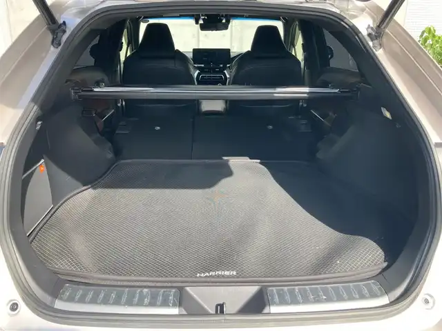 トヨタ ハリアー ハイブリッド Z レザーパッケージ 静岡県 2020(令2)年 6.1万km スティールブロンドM Toyota Safety Sense/純正12.3インチナビ/　AM FM Bluetooth USB AUX/フルセグTV/ビルトインETC2.0/録画機能付きデジタルインナーミラー/LEDオートヘッドランプ/レーダークルーズコントロール/シートヒーター・シートベンチレーション/ハンズフリーパワーバックドア/ステアリングヒーター/純正19インチアルミホイール/前後方クリアランスソナー/ヘッドアップディスプレイ/JBLプレミアムサウンド/アラウンドビューモニター/パワーシート(前席)/ブラックレザーシート