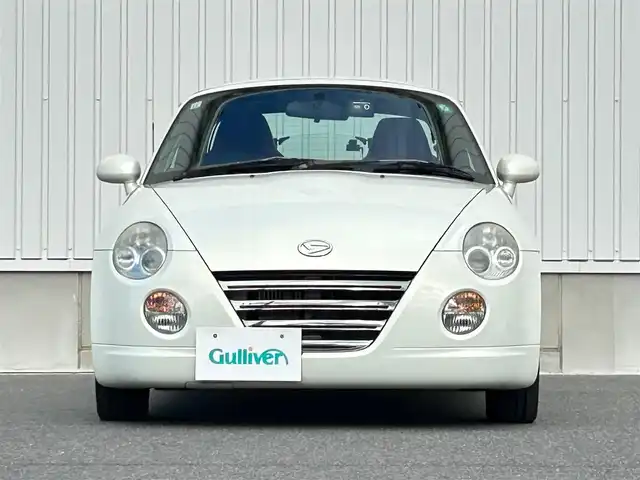 ダイハツ コペン アクティブトップ 群馬県 2004(平16)年 7.5万km ホワイトパールマイカ 社外メモリナビ(CD/DVD/BT/AM/FM)/バックカメラ/前後ドラレコ/赤革シート/シートヒーター/電動オープン/ETC/フォグ/タワーバー/リアスポイラー/momoステアリング