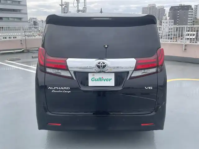 トヨタ アルファード エグゼクティブ ラウンジ 東京都 2017(平29)年 2.3万km ブラック 純正SDナビ/純正フリップダウンモニター/黒皮シート/サンルーフ/バックカメラ/シートヒーター/エアシート/ステアリングヒーター/両側パワースライドドア/JBLサラウンドシステム/純正１７インチアルミ/ビルトインETC/タッチパネル式ミラー型ドライブレコーダー/（CAR-098)/ビルトインETC/エンジンプッシュボタン/PCS（プリクラッシュセーフティー）/クリアランスソナー/スマートストップ/バイザー・マット/スペアキー１本/保証書・取説・ナビ説