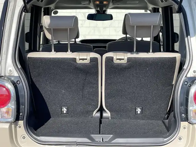 ダイハツ ムーヴ キャンバス X メイクアップ SA Ⅱ 宮崎県 2016(平28)年 4.2万km パールホワイトⅢ/ナチュラルベージュマイカメタリック 2トーン 純正ナビ/（DVD、CD再生機能付き）/アイドリングストップ/パワースタアリング/パワーウィンドウ/エアバックW/プッシュスタート/ドライブレコーダー/純正フロアマット/純正LEDヘッドライト/純正アルミホイール/オートライト機能/横滑り防止装置/衝突被害軽減システム/盗難防止装置/スマートキー/両側スライドドア/電格ミラー/ABS/AAC