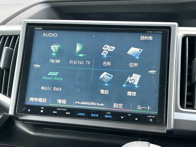 ホンダ ステップワゴン スパーダ Z クールスピリット 富山県 2014(平26)年 8.4万km プレミアムスパークルブラックパール 純正9インチナビ/型式：VXM-145VFNi/【DVD/CD/Bluetooth/ワンセグTV】/純正フリップダウンモニター/型式：VM108N/バックカメラ/両側パワースライドドア/クルーズコントロール/ハーフレザーシート/横滑り防止装置/盗難防止装置/純正17インチAW/ビルトインETC/純正フロアマット/スマートキー