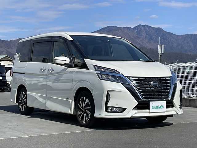 日産 セレナ ハイウェイスター Vセレクション 山梨県 2020(令2)年 3.2万km ブリリアントホワイトパール 純正10インチナビ/地デジTV/純正CD/DVD/Bluetooth/バック/全方位カメラ/両側パワースライドドア/前後ドライブレコーダー/LEDヘッドライト/純正16インチAW/スマートキー/ETC