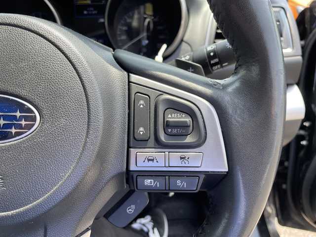 スバル アウトバック リミテッド 新潟県 2017(平29)年 9.8万km 黒 4WD/社外８インチナビ/フルセN-LR820D/　CD/DVD/Bluetooth/バックカメラ/黒革シート/前席シートヒーター/レーダークルーズコントロール/キセノンヘッドライト/オートライト/フォグランプ/パワーバックドア/衝突被害軽減ブレーキ/コーナーセンサー/レーンキープ/ドライブレコーダー