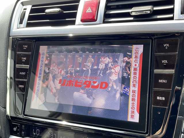 スバル アウトバック リミテッド 新潟県 2017(平29)年 9.8万km 黒 4WD/社外８インチナビ/フルセN-LR820D/　CD/DVD/Bluetooth/バックカメラ/黒革シート/前席シートヒーター/レーダークルーズコントロール/キセノンヘッドライト/オートライト/フォグランプ/パワーバックドア/衝突被害軽減ブレーキ/コーナーセンサー/レーンキープ/ドライブレコーダー