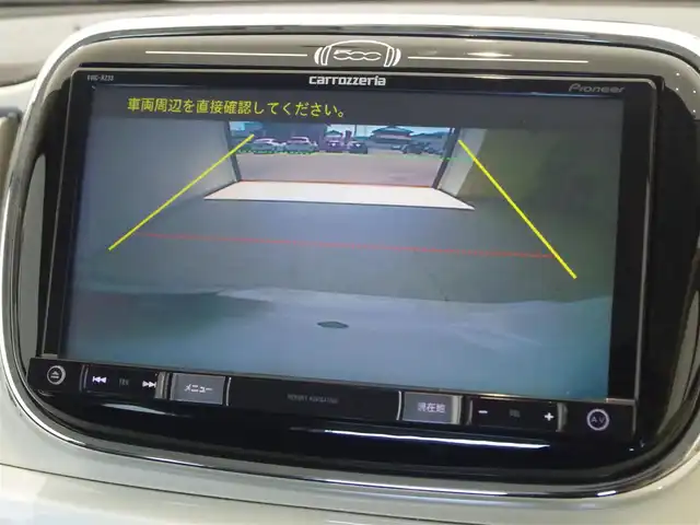 フィアット ５００ スーパーポップ フリースタイル 岐阜県 2016(平28)年 4.4万km ビアンコ・ガーラ カロッツェリアナビ　/ワンセグTV　/Bカメラ　/リモコンキー　