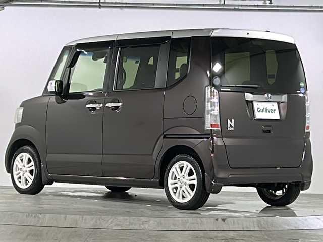 ホンダ Ｎ ＢＯＸ G SSパッケージ 広島県 2017(平29)年 4.4万km プレミアムディープモカパール シティーブレーキアクティブシステム/両側パワースライドドア/純正7型ナビ（YXM-175Fi）/・CD・DVD・BT・SD・ワンセグTV/バックカメラ/ステアリングスイッチ/ETC/ドライブレコーダー/前席シートヒーター/純正フロアマット/ドアバイザー/サンシェード/プッシュスタート/スマートキー/スペアキー/取扱説明書/保証書