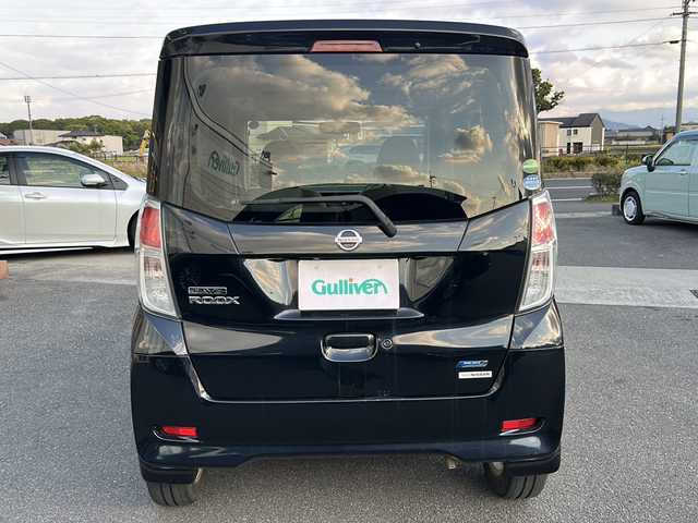 日産 デイズ ルークス X 香川県 2014(平26)年 4.4万km ブラック 純正ナビ（CD/DVD)/アラウンドビューモニター/片側パワースライドドア/ETC/ターボ/スマートキー