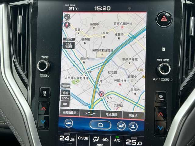 スバル アウトバック X－ブレイクEX 千葉県 2022(令4)年 2.5万km マグネタイトグレーメタリック ワンオーナー/１１．６インチセンターインフォメーションディスプレイ/フルセグナビ/Bluetooth接続/ETC/バックカメラ/Eyesight/クルーズコントロール/衝突被害軽減システム/後退時ブレーキアシスト/レーンキープアシスト/ドライバーモニタリングシステム/ステアリングスイッチ/ステアリングヒーター/革巻きハンドル/シートヒーター/シートエアコン/レザーシート/スマートキー/プッシュスタート/全方向ドライブレコーダー/ドアバイザー/スペアキー１本/純正アルミホイール/純正フロアマット/LEDヘッドライト/ルーフレール/フルフラットシート/取扱説明書