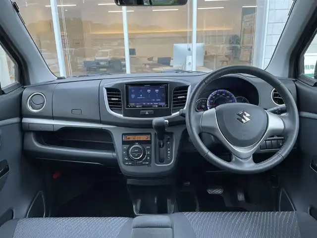 スズキ ワゴンＲ スティングレー X 宮崎県 2014(平26)年 5.1万km ブルーイッシュブラックパール3 社外ナビ「AVIC-RZ99」/(AM.FM.Bluetooth.DVD.CD)/フルセグTV/オートライト/ETC/電格ミラー/アイドリングストップ/オートエアコン/ABS/盗難防止/社外フロアマット/スマートキー/パワーステアリング/パワーウィンドウ
