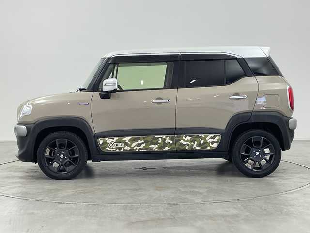 スズキ クロスビー HYBRID MZ 群馬県 2018(平30)年 1.8万km キャラバンアイボリーパールメタリック/ホワイト 2トーンルーフ 純正８型ナビ　全周囲カメラ　衝突被害軽減ブレーキ　レーンキープアシスト　パドルシフト　クルーズコントロール　シートヒーター　アイドリングストップ　ＬＥＤヘッドライト　オートハイビーム　禁煙車