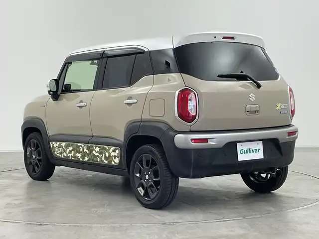 スズキ クロスビー HYBRID MZ 群馬県 2018(平30)年 1.8万km キャラバンアイボリーパールメタリック/ホワイト 2トーンルーフ 純正８型ナビ　全周囲カメラ　衝突被害軽減ブレーキ　レーンキープアシスト　パドルシフト　クルーズコントロール　シートヒーター　アイドリングストップ　ＬＥＤヘッドライト　オートハイビーム　禁煙車