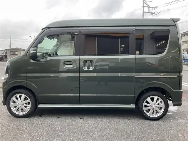 スズキ エブリィ ワゴン PZターボ 滋賀県 2024(令6)年 1.5万km クールカーキPM パートタイム4WD/直列3気筒 インタークーラーターボ/ワンオーナー /車検令和9年5月まで/オーバーヘッドコンソール/社外シートカバー/純正14インチアルミホイール/純正LEDヘッドライト/・ハロゲンフォグランプ/片側パワースライドドア/純正ディスプレイオーディオ/バックカメラ/USB電源ソケット/