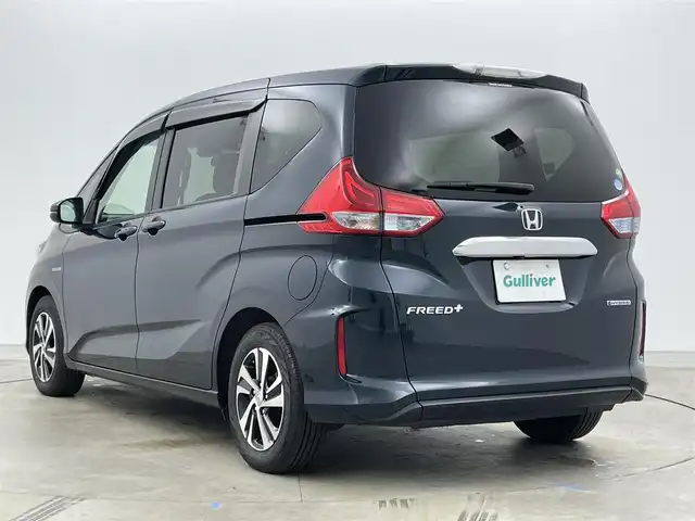 ホンダ フリード＋ ハイブリット EX 岡山県 2019(令1)年 4.6万km フォレストグリーンパール 純正9インチナビ/【Bluetooth/フルセグTV/CD/DVD】/型番:VXM-197VFNi/両側パワースライドドア/前席シートヒーター/バックカメラ/ビルトインＥＴＣ/ＬＥＤヘッドライト/オートライト/レーダークルーズコントロール/衝突軽減ブレーキ/アイドリングストップ/純正15インチアルミホイール/プッシュスタート/スマートキー×2