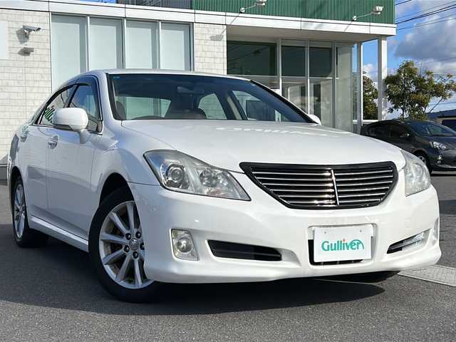 トヨタ クラウン ロイヤル Rサルーン スペシャルED 香川県 2009(平21)年 7.8万km ホワイトパールクリスタルシャイン 純正ナビ（フルセグTV/CD/DVD/BT)/バックカメラ/トランクオープナースイッチ/ビルトインETC/HIDヘッドライト/オートライト/スペアキー