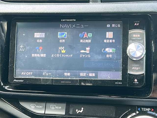 トヨタ アクア S 福井県 2016(平28)年 13.2万km グレーメタリック 社外メモリナビゲーション/（CD/DVD）/ワンセグテレビ/バックカメラ/プリクラッシュセーフティ/レーンキープアシスト/ドライブレコーダー/ETC/オートライト/オートハイビーム/電動格納ミラー/スマートキー/プッシュスタート/保証書/取扱説明書