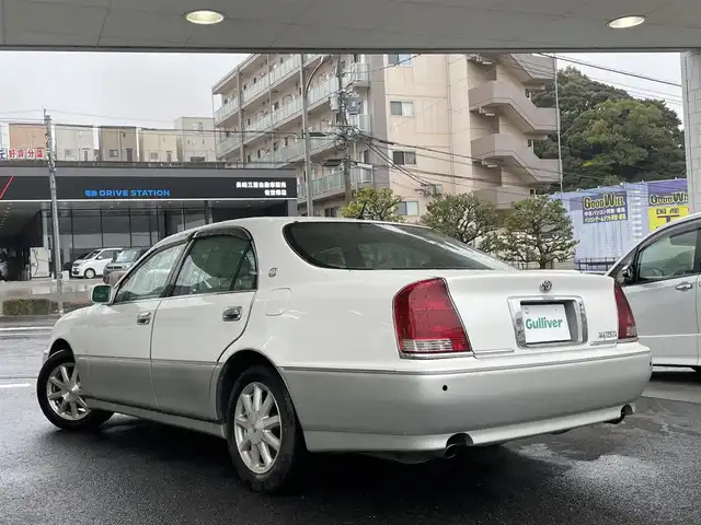 トヨタ クラウン マジェスタ Cタイプ 長崎県 2002(平14)年 12.3万km ホワイトパールクリスタルシャイン 純正HDDナビ/・AM/FM/CD/DVD/カセット/HUD/サンルーフ/リア電動サンシェード/電動チルトステアリング/全席パワーシート/D席メモリーシート/フロアマット/ドアバイザー/保証書/取扱説明書