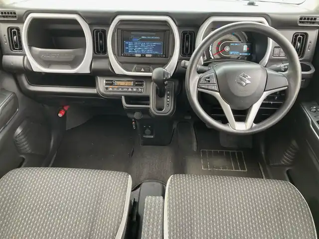 スズキ ハスラー HYBRID G 埼玉県 2021(令3)年 8.2万km ブリスクブルーメタリック/ホワイト2トーンルーフ (株)IDOMが運営する【じしゃロン川越店】の自社ローン専用車両になります。/こちらは現金またはオートローンご利用時の価格です。/自社ローンご希望の方は別途その旨お申付け下さい/純正ＳＤナビ(AVIC-BZ501)/（AM/FM/CD/DVD/BT)/バックカメラ　/Ｄ席シートヒーター　/ＥＴＣ　/純正フロアマット　/電動格納ミラー　/プッシュスタート　/スマートキー　/前後コーナーセンサー