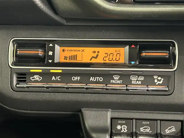 スズキ ハスラー タフワイルド・ターボ 道央・札幌 2024(令6)年 0.2万km オレンジⅡ ・ワンオーナー/・４WD/・寒冷地仕様/・純正9インチナビ/　CD/DVD/SD/BT/フルセグ/・全方位カメラ/・ナビ連動ドライブレコーダー（前後）/・デュアルカメラサポートブレーキ/・レーダークルーズコントロール/・レーンキープアシスト/・クリアランスソナー/・アイドリングストップ/・SNOWモード/・グリップコントロール/・ダウンヒルアシストコントロール/・前席シートヒーター/・LEDヘッドライト/・フォグライト/・オートライト/・プッシュスタート/・スマートキー/・純正フロアマット/・社外AW付スタッドレス積込(165/60/R15)