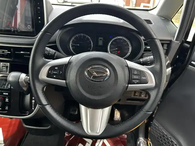 ダイハツ ムーヴ カスタム RS ハイパーLTD SAⅢ 道北・旭川 2018(平30)年 2.3万km ブラックマイカメタリック 純正8インチナビ/全方位カメラ/フルセグTV/ハーフレザーシート/運転席シートヒーター/ターボ/LEDヘッドライト/オートライト/プッシュスタート/スマートキー