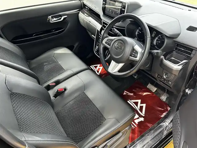 ダイハツ ムーヴ カスタム RS ハイパーLTD SAⅢ 道北・旭川 2018(平30)年 2.3万km ブラックマイカメタリック 純正8インチナビ/全方位カメラ/フルセグTV/ハーフレザーシート/運転席シートヒーター/ターボ/LEDヘッドライト/オートライト/プッシュスタート/スマートキー