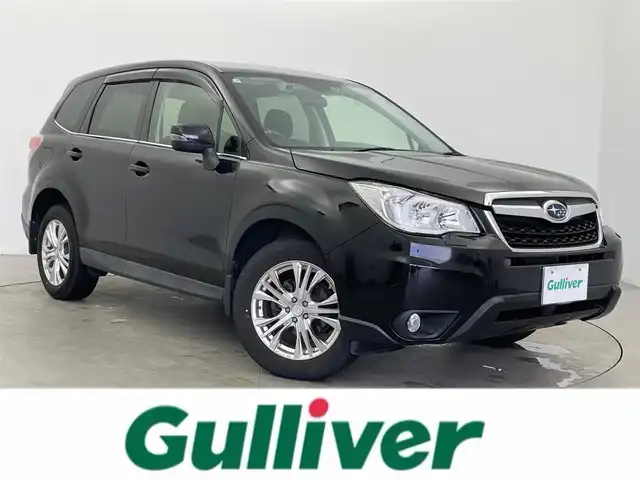 スバル フォレスター 2．0i－L アイサイト 富山県 2015(平27)年 7.5万km クリスタルブラックシリカ 純正SDナビ(MDV-Z711)/【AM/FM/CD/DVD/Bluetooth/SD/USB/HDMI】/フルセグTV/バックカメラ/レーダークルーズコントロール/アイサイト/ETC/ドライブレコーダー/革巻きステアリング/前席パワーシート/前席シートヒーター/衝突被害軽減ブレーキ/横滑り防止装置/レーンキープアシスト/盗難防止装置/アイドリングストップ/HIDヘッドライト/オートライト/フォグランプ/電格ウィンカーミラー/プッシュスタート/スマートキー×２/保証書/取扱説明書