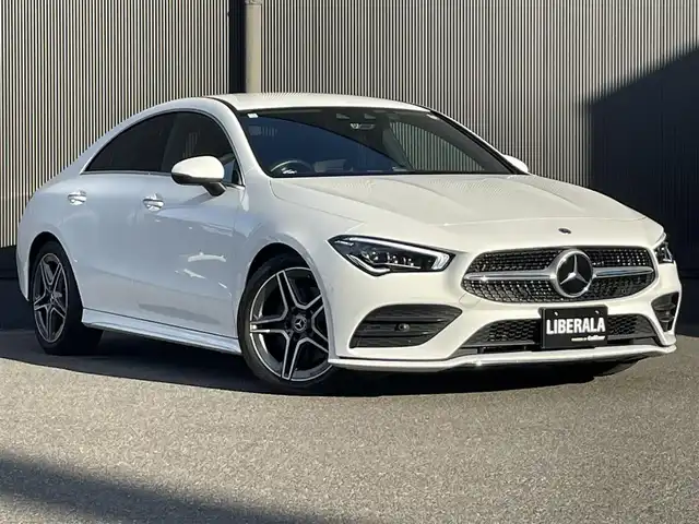 メルセデス・ベンツ ＣＬＡ２００ｄ AMGライン 香川県 2020(令2)年 2.7万km ポーラホワイト 純正ナビ/ブラインドスポット/バックカメラ/アンビエントライト/レザーシート/パワーシート/シートヒーター