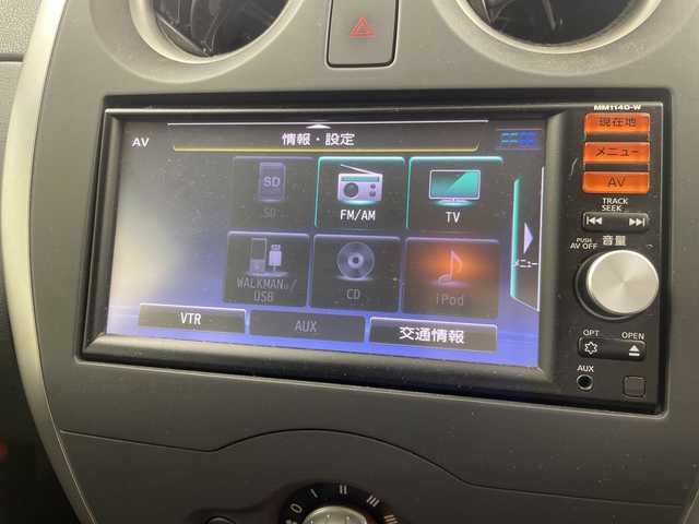 日産 ノート XVセレ +セーフ 三重県 2014(平26)年 2.5万km ブリリアントシルバー /ワンオーナー//7型ナビ //バックカメラ //衝突軽減ブレーキ //レーンキープアシスト// ETC //スマートキー //スペアーキー//保証書//取説