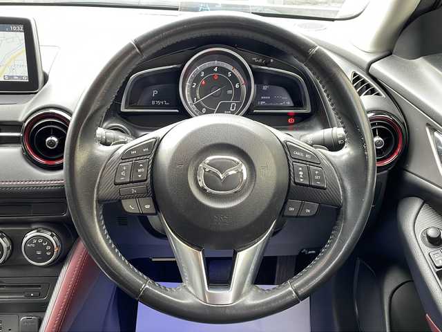 マツダ ＣＸ－３ XD ツーリング 福島県 2015(平27)年 8.8万km クリスタルホワイトパールマイカ ワンオーナー 純正メモリナビ (フルセグTV/BT/CD/DVD/USB/AUX/AM/FM) バックカメラ ハーフレザー クルーズコントロール パドルシフト ETC ステアリングスイッチ 革巻きステアリング 純正フロアマット アイドリングストップ プレミアムサウンド 横滑り防止装置 レーンキープアシスト ブラインドスポットモニター スマートキー スペアキー 保証書 取扱説明書