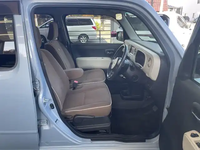 ダイハツ ミラ ココア プラスX スペシャルコーデ 神奈川県 2014(平26)年 2.7万km ミストブルーマイカメタリック 社外SDナビ/CD/DVD/Bluetooth/ワンセグ/革巻きステアリング/ブラウンスウェード調シート/ルーフレール/スマートキー/電動格納ウインカーミラー/SRSエアバッグ(運転席/助手席)