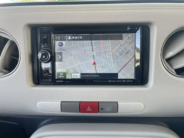 ダイハツ ミラ ココア プラスX スペシャルコーデ 神奈川県 2014(平26)年 2.7万km ミストブルーマイカメタリック 社外SDナビ/CD/DVD/Bluetooth/ワンセグ/革巻きステアリング/ブラウンスウェード調シート/ルーフレール/スマートキー/電動格納ウインカーミラー/SRSエアバッグ(運転席/助手席)