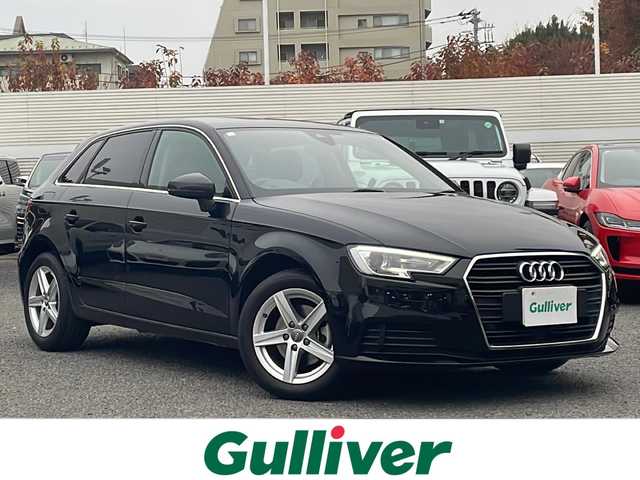 アウディ Ａ３ SB 30TFSI 富山県 2020(令2)年 3.1万km ミトスブラックメタリック 新車時保証書　取扱説明書/純正ナビ/アシスタンスP/コンビニエンスP/ナビP/（フルセグ/SD/BT/CD/DVD/FM/AM）/バックカメラ　ETC2.0/アダプティブクルーズコントロール/アクティブレーンアシスト/アウディサイドアシスト/バーチャルコックピット/コーナーセンサー/スマートキー/純正16インチアルミ