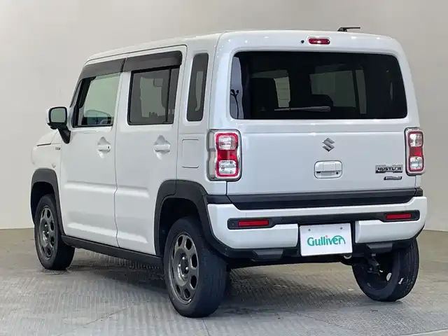 スズキ ハスラー HYBRID G 栃木県 2021(令3)年 3.7万km ピュアホワイトP 純正9インチナビ/(CD/DVD/フルセグTV/Bluetooth/USB)/バックカメラ/全方位カメラ/メーカー安全装備/シートヒーター/禁煙車/オートライト/LEDヘッドライト/横滑り防止装置/スマートキー/プッシュスタート/アイドリングストップ/電動格納ミラー/純正アルミホイール/純正フロアマット