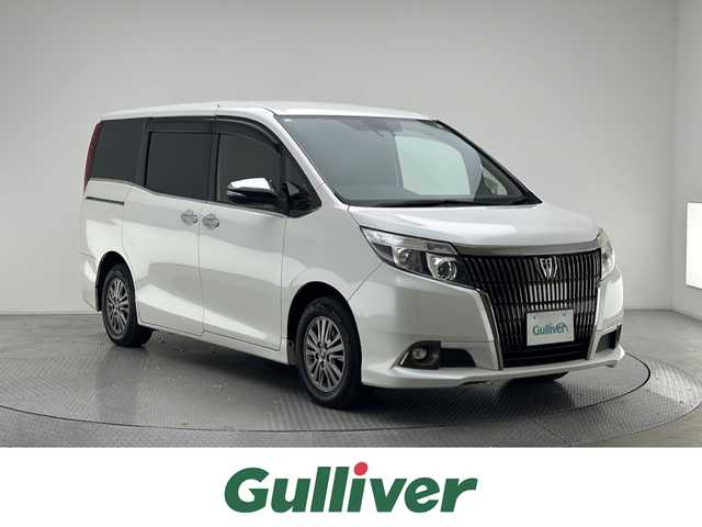 トヨタ エスクァイア Gi ブラックテーラード 兵庫県 2016(平28)年 7.9万km ホワイトパールクリスタルシャイン 純正SDナビ/(NSZT-ZA4T)/フルセグ CD DVD BT MSV/クルーズコントロール/LDA/プリクラッシュセーフティー/両側パワースライドドア/バックカメラ/ETC/レザーシート/シートヒーター/LEDヘッドライト/LEDフォグライト/オートライト/オートハイビーム/純正フロアマット/純正ドアバイザー/スマートキー