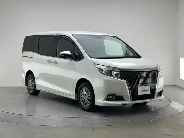 トヨタ エスクァイア Gi ブラックテーラード 兵庫県 2016(平28)年 7.9万km ホワイトパールクリスタルシャイン 純正SDナビ/(NSZT-ZA4T)/フルセグ CD DVD BT MSV/クルーズコントロール/LDA/プリクラッシュセーフティー/両側パワースライドドア/バックカメラ/ETC/レザーシート/シートヒーター/LEDヘッドライト/LEDフォグライト/オートライト/オートハイビーム/純正フロアマット/純正ドアバイザー/スマートキー