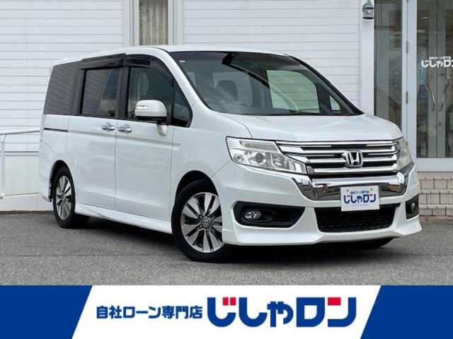 ホンダ ステップワゴン スパーダ Z 富山県 2012(平24)年 10.9万km ホワイトオーキッドパール (株)IDOMが運営する【じしゃロン富山店】の自社ローン専用車両になります。こちらは現金またはオートローンご利用時の価格です。自社ローンご希望の方は別途その旨お申し付け下さい/ナビ/FM/AM/CD/DVD/フルセグ/SD/バックカメラ/ETC/前後ドライブレコーダー/両側パワースライドドア/横滑り防止/パドルシフト/HIDヘッドライト/オートライト/フォグランプ/ドアバイザー