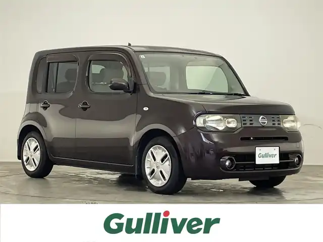 日産 キューブ 15X Mセレクション 滋賀県 2009(平21)年 11.2万km ビターショコラ 禁煙車/純正HDDナビ/・HS511D-W/・DVD/CD/USB/フルセグ/Bluetooth/スマートキー/プッシュスタート/ETC/フォグライト/ドライブレコーダー/電動格納ミラー/ベンチシート