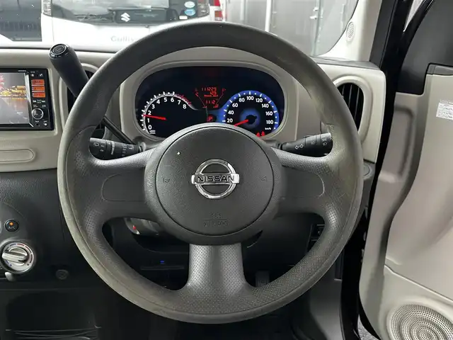日産 キューブ 15X Mセレクション 滋賀県 2009(平21)年 11.2万km ビターショコラ 禁煙車/純正HDDナビ/・HS511D-W/・DVD/CD/USB/フルセグ/Bluetooth/スマートキー/プッシュスタート/ETC/フォグライト/ドライブレコーダー/電動格納ミラー/ベンチシート