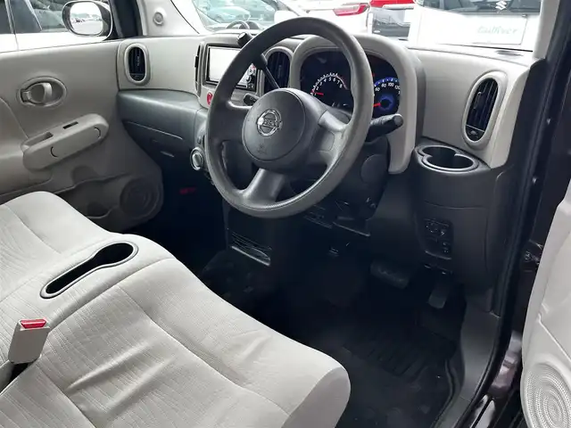 日産 キューブ 15X Mセレクション 滋賀県 2009(平21)年 11.2万km ビターショコラ 禁煙車/純正HDDナビ/・HS511D-W/・DVD/CD/USB/フルセグ/Bluetooth/スマートキー/プッシュスタート/ETC/フォグライト/ドライブレコーダー/電動格納ミラー/ベンチシート